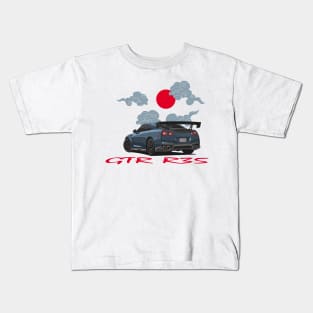 Nissan GTR R35, GT-R, JDM Car Kids T-Shirt